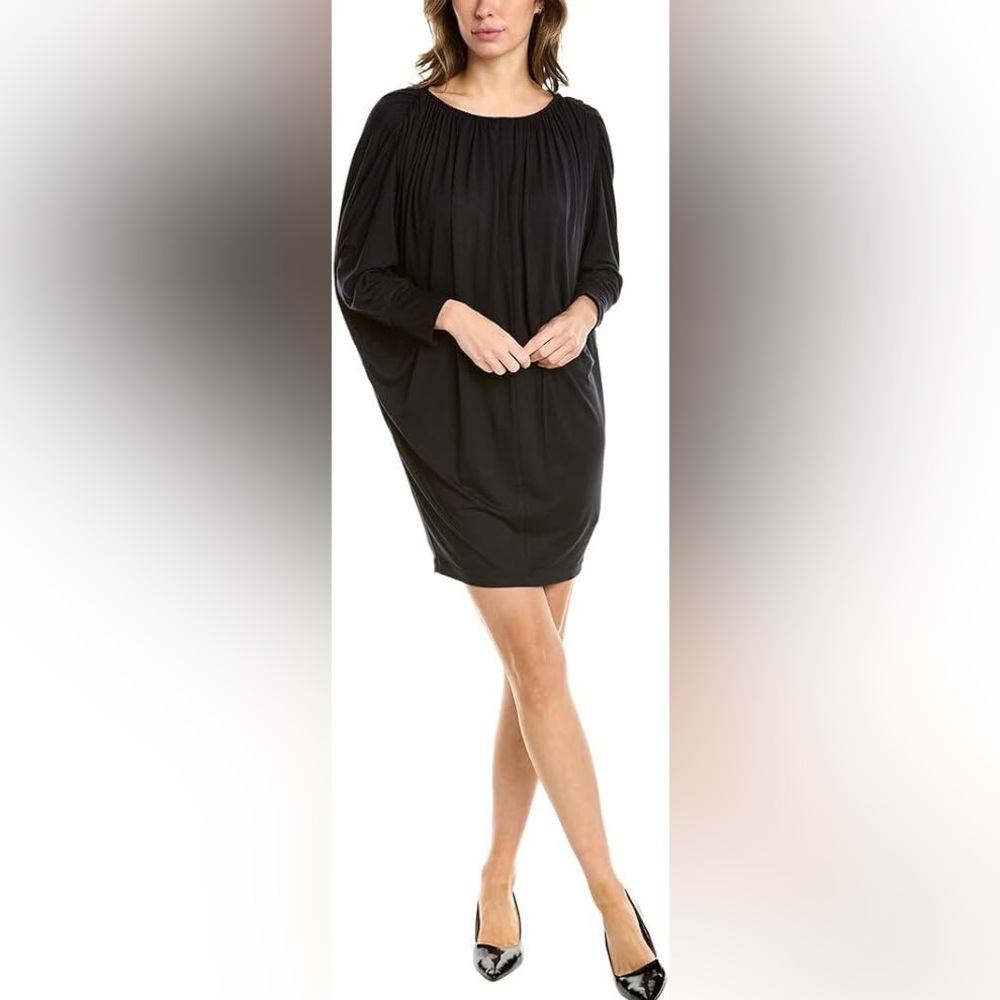 NWT VELVET BY GRAHAM & SPENCER HOLLIE BATWING SLEEVE MINI DRESS SMALL